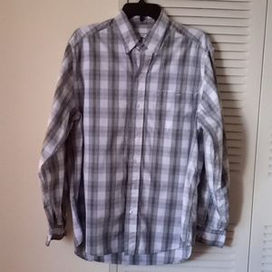 Caribbean Joe Men's Plaid Shirt